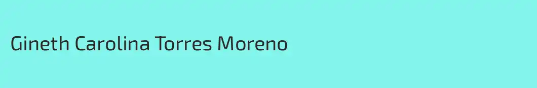 Gineth Carolina Torres Moreno